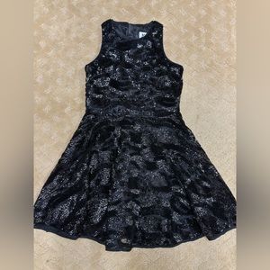 MILLY black sequin dress!